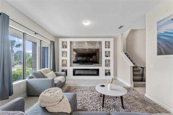 Fireplace, Interior, Living room