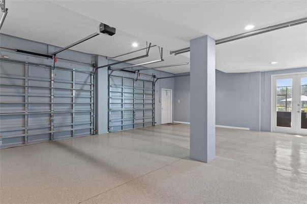 Garage, Interior, Recessed Lighting