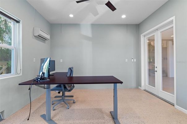 Home Office, Interior, Recessed Lighting