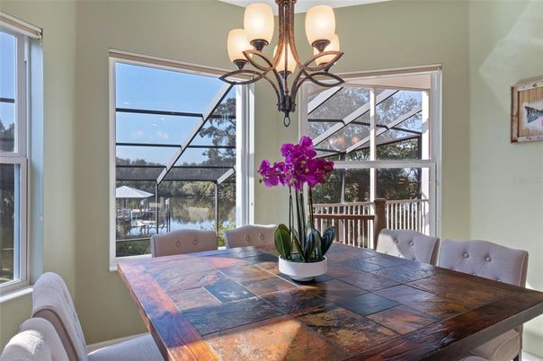 Chandelier, Dining room, Glass Ceilings, Interior, Sun Room