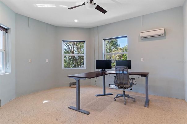 Home Office, Interior, Recessed Lighting
