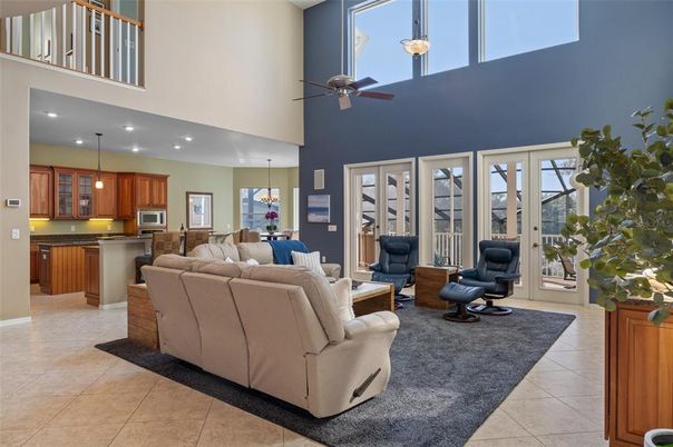 Interior, Kitchen, Living room, Pendant Lights, Recessed Lighting