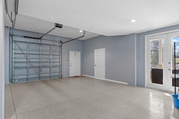 Garage, Interior, Recessed Lighting
