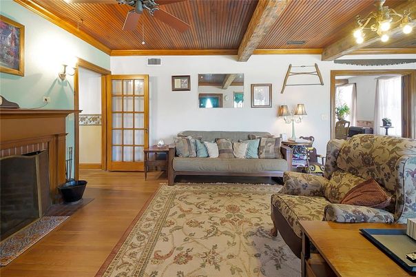 Fireplace, Interior, Living room, Wooden Beams, Wooden Ceilings, Wood Texture Flooring
