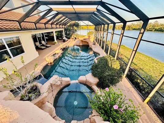 Glass Ceilings, Interior, Pool, Sun Room, Water