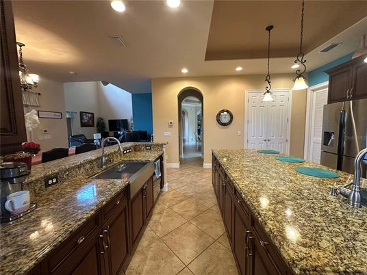 Interior, Kitchen, Pendant Lights, Recessed Lighting