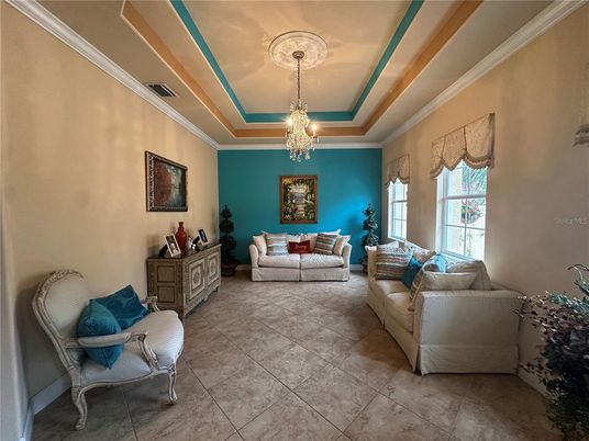 Chandelier, Interior, Living room