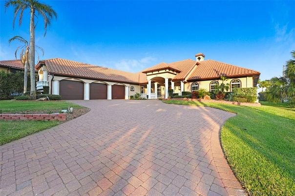 Attached, Backyard, Exterior, Facade, Mediterranean