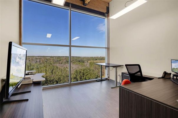Home Office, Interior, Wooden Ceilings, Wood Texture Flooring