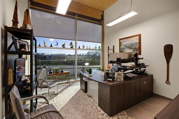 Home Office, Interior, Water