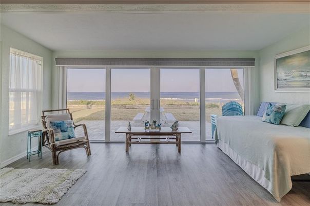 Bedroom, Interior, Water, Wood Texture Flooring