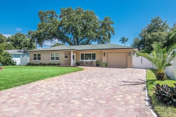 Attached, Backyard, Exterior, Facade, Ranch
