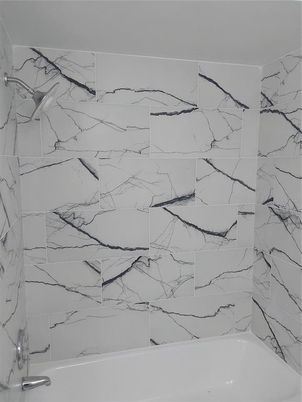 Bathroom, Interior, Marble Walls