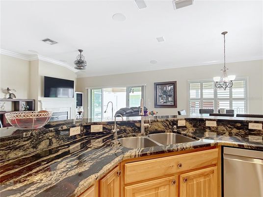 Dining room, Interior, Kitchen, Pendant Lights