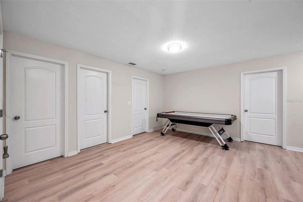 Game Room, Interior, Wood Texture Flooring