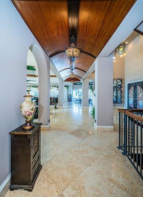 Interior, Wooden Ceilings