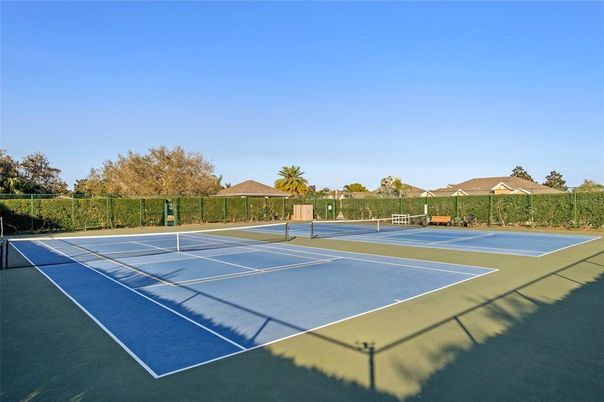 Exterior, Tennis Courts