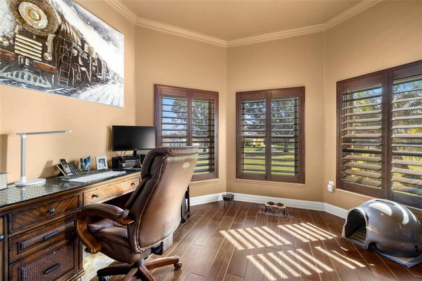 Home Office, Interior, Wood Texture Flooring