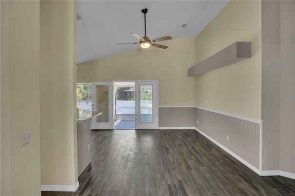 Empty room, Interior, Wood Texture Flooring