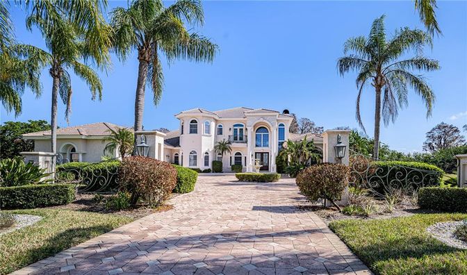 Backyard, Exterior, Facade, Mediterranean