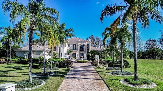 Backyard, Exterior, Facade, Mediterranean