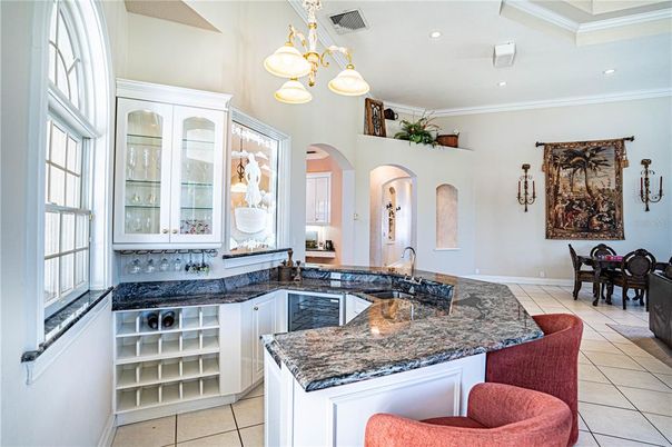Dining room, Interior, Pendant Lights, Recessed Lighting