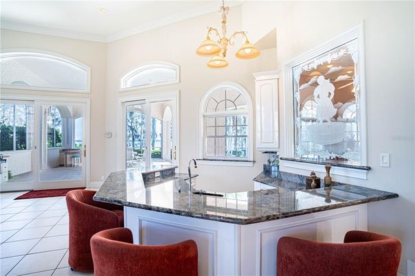 Chandelier, Interior, Kitchen, Recessed Lighting