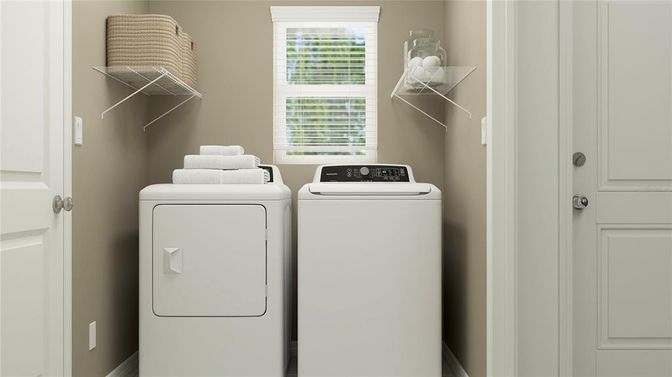 Interior, Utility Closets, Washer