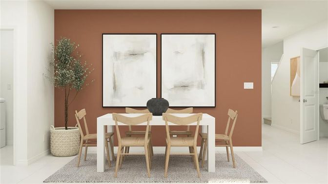 Dining room, Interior