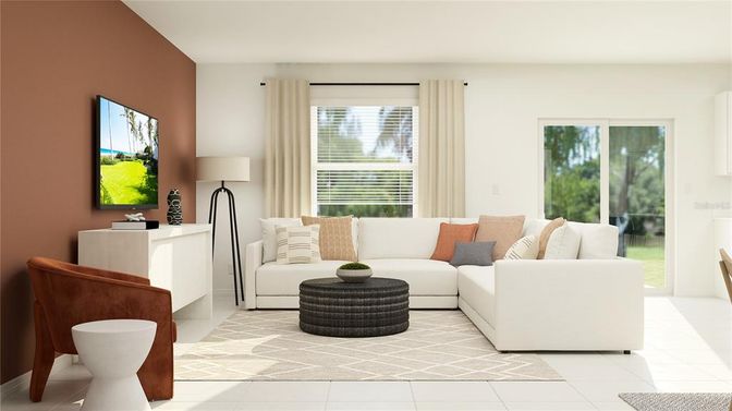 Interior, Living room