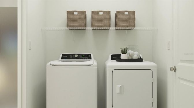 Interior, Utility Closets, Washer