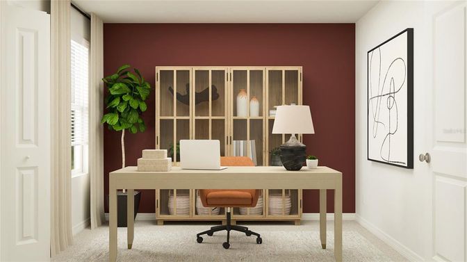 Home Office, Interior