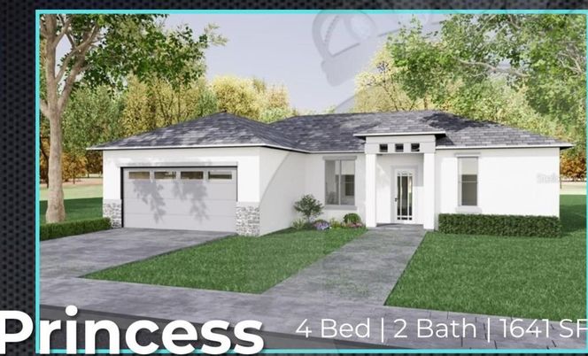 Attached, Exterior, Facade, Ranch