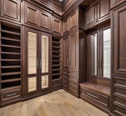Interior, Walk-in Closets, Wood Texture Flooring