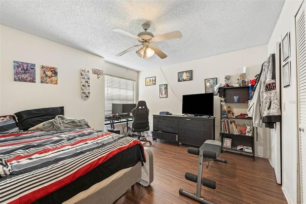 Bedroom, Home Office, Interior, Wood Texture Flooring