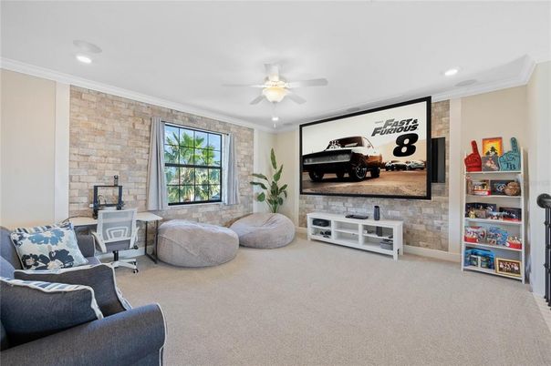 Interior, Recessed Lighting, Stone Walls