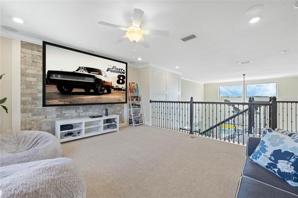 Interior, Recessed Lighting, Stone Walls