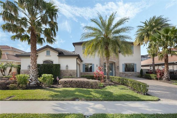 Backyard, Exterior, Facade, Mediterranean