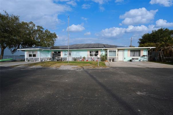 Exterior, Facade, Solar Panels, Ranch