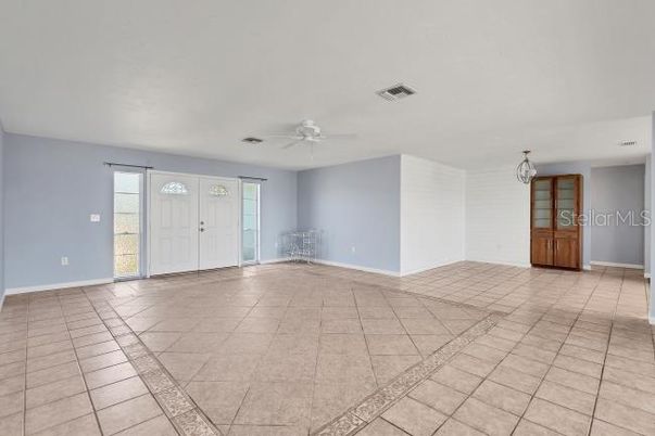 Empty room, Interior