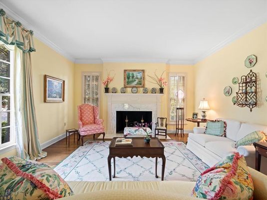 Fireplace, Interior, Living room, Wood Texture Flooring