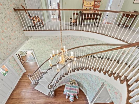 Chandelier, Interior, Wood Texture Flooring