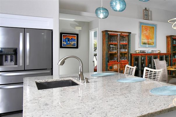 Interior, Kitchen, Pendant Lights, Stainless Steel Appliances