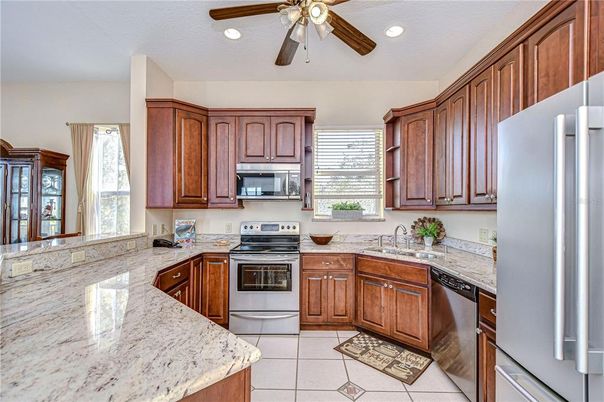 Interior, Kitchen, Recessed Lighting, Stainless Steel Appliances