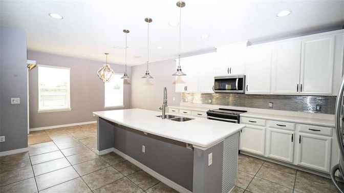 Interior, Kitchen, Pendant Lights, Recessed Lighting