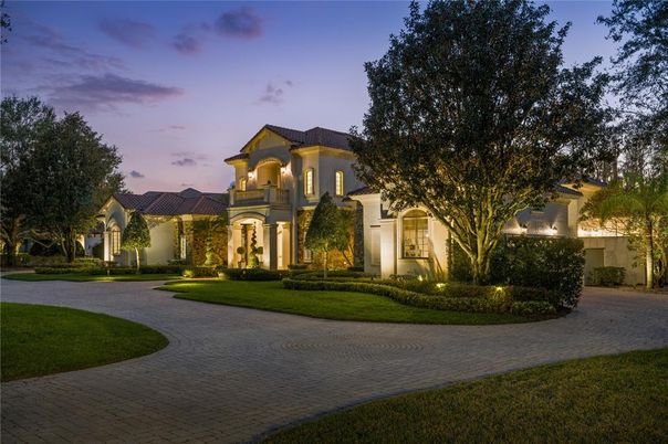 Backyard, Exterior, Facade, Mediterranean