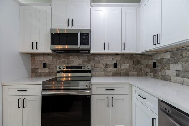 Interior, Kitchen, Stainless Steel Appliances