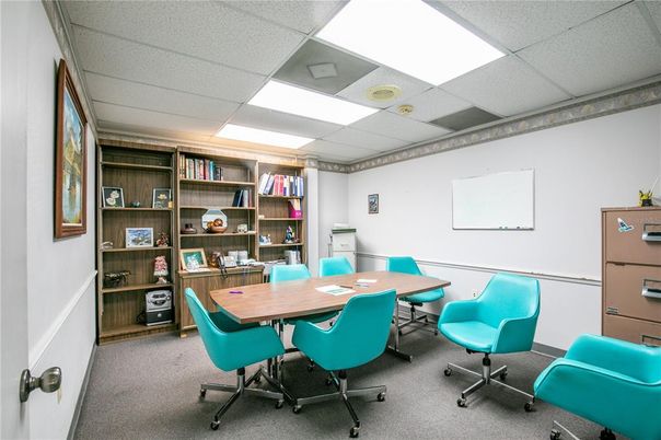 Home Office, Interior, Recessed Lighting