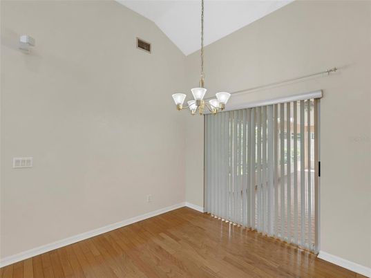 Chandelier, Empty room, Interior, Wood Texture Flooring
