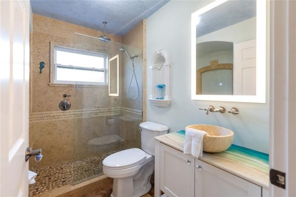 Bathroom, Glass Shower, Interior